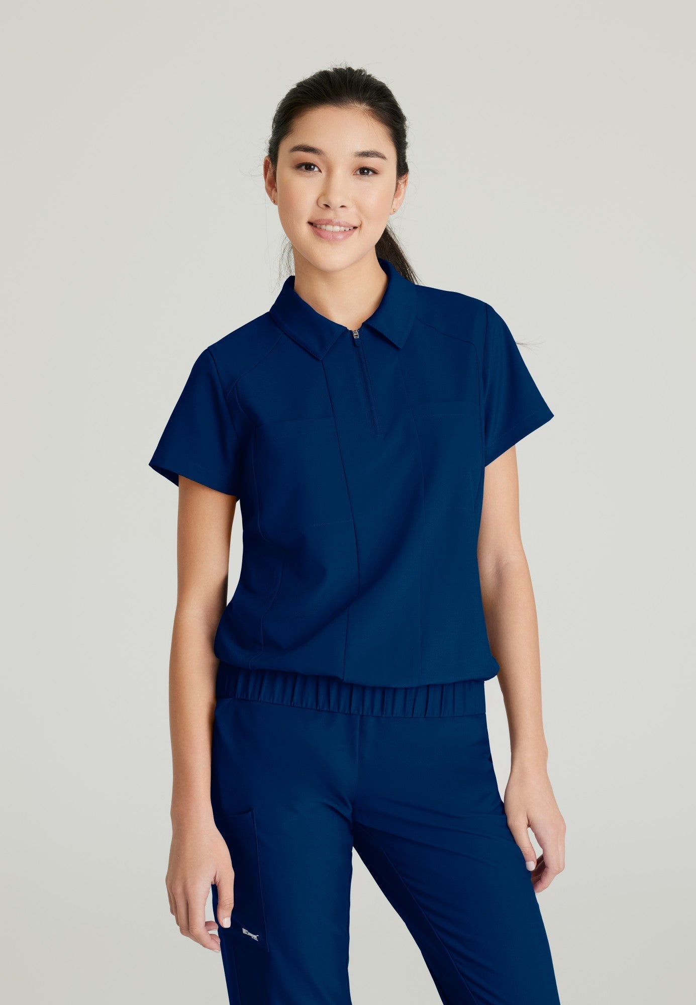 Perseverance Top - Indigo - Jen's Scrubs
